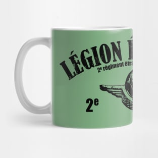 Foreign Legion Paratrooper - 2 Rep Subdued (distressed) Mug